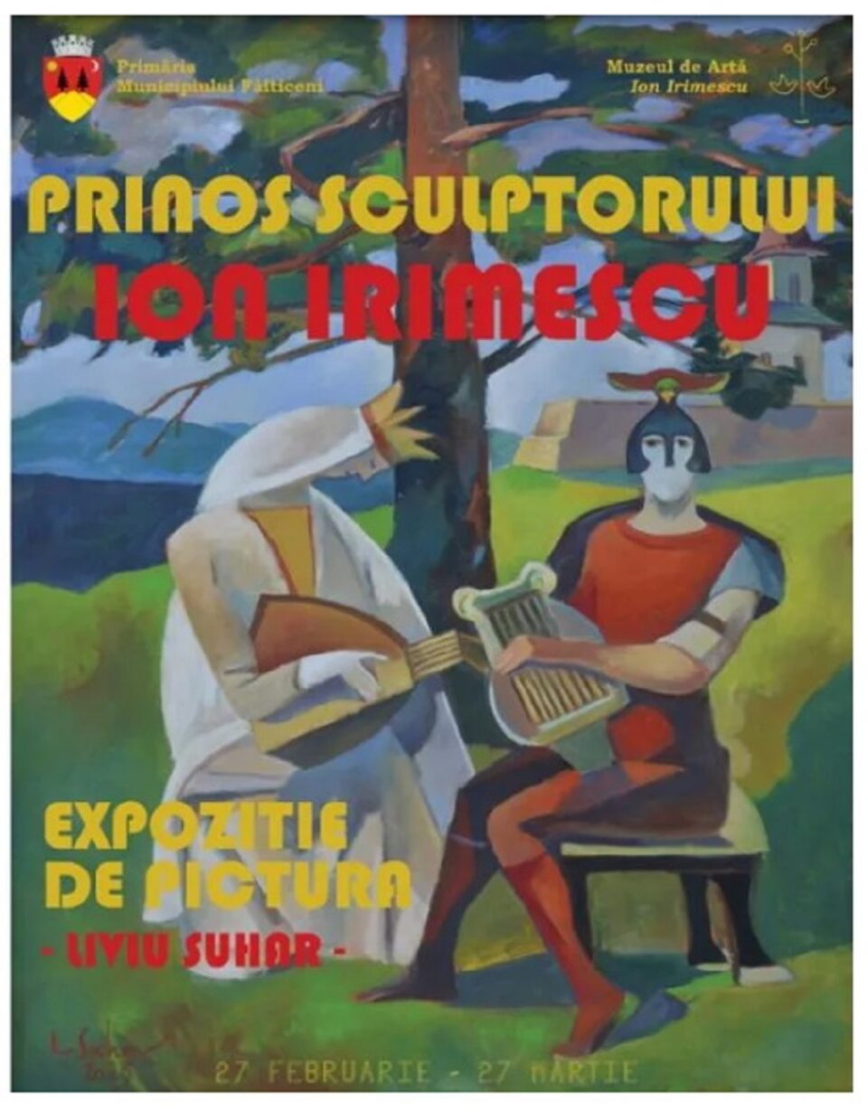 „Prinos sculptorului Ion Irimescu”, expoziție semnată de pictorul Liviu Suhar