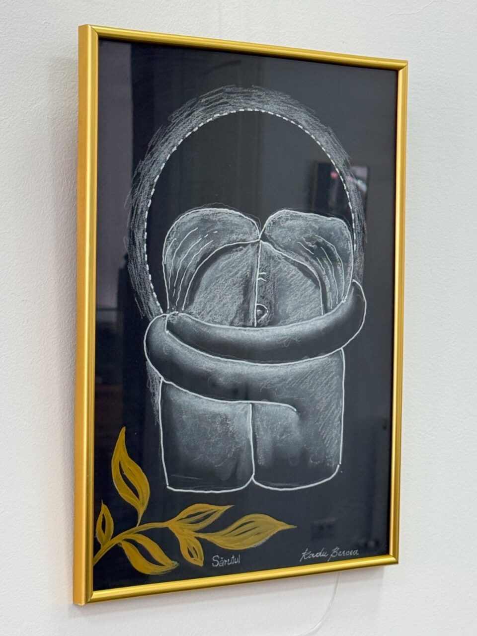 Sărutul, o capodoperă răstălmăcită de artistul Radu Bercea