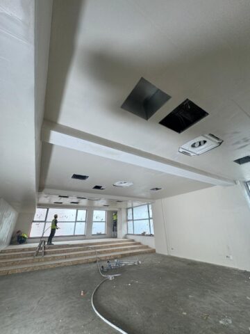 Lucrări finalizate în proporție de 95% la mai multe obiective din campusul studențesc de la Moara