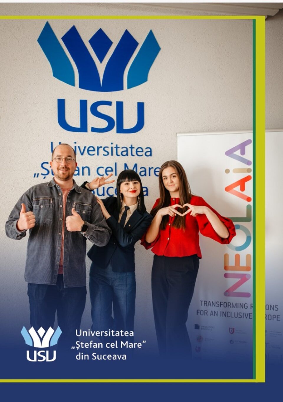 Alianța NEOLAiA implementează în cadrul USV programe de internship Alianța NEOLAiA implementează în cadrul USV programe de internship