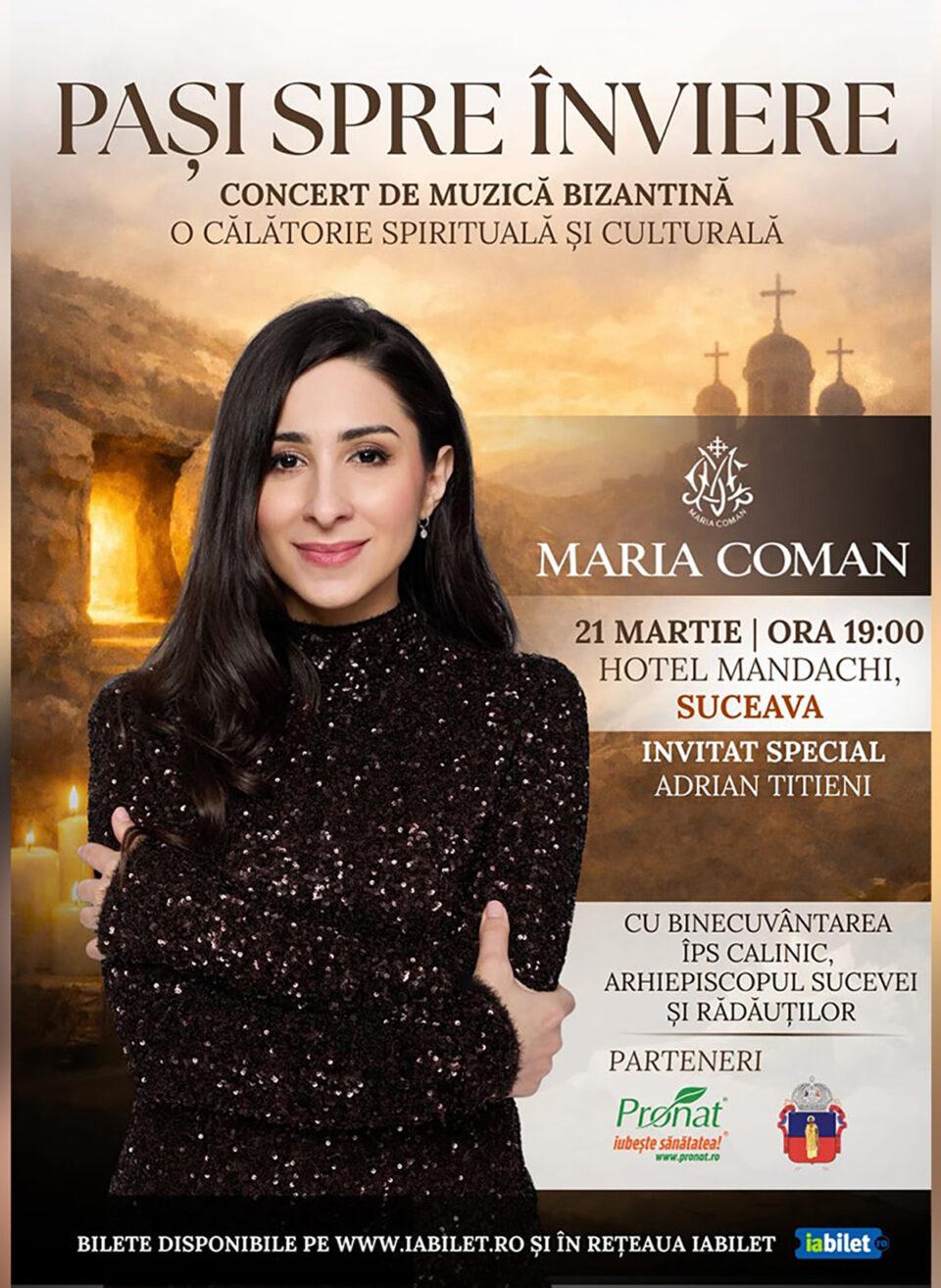 CONCERT DE MUZICĂ BIZANTINĂ ÎN SPRIJINUL CAMPANIEI „DAR SPRE ÎNVIERE”