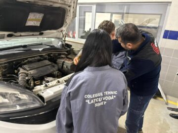 Noi oportunități de formare profesională pentru elevii de la Siret