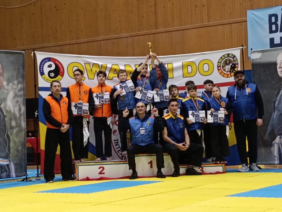 Medalii de aur pentru sportivii fălticeneni la Campionatul Național de Qwan Ki Do