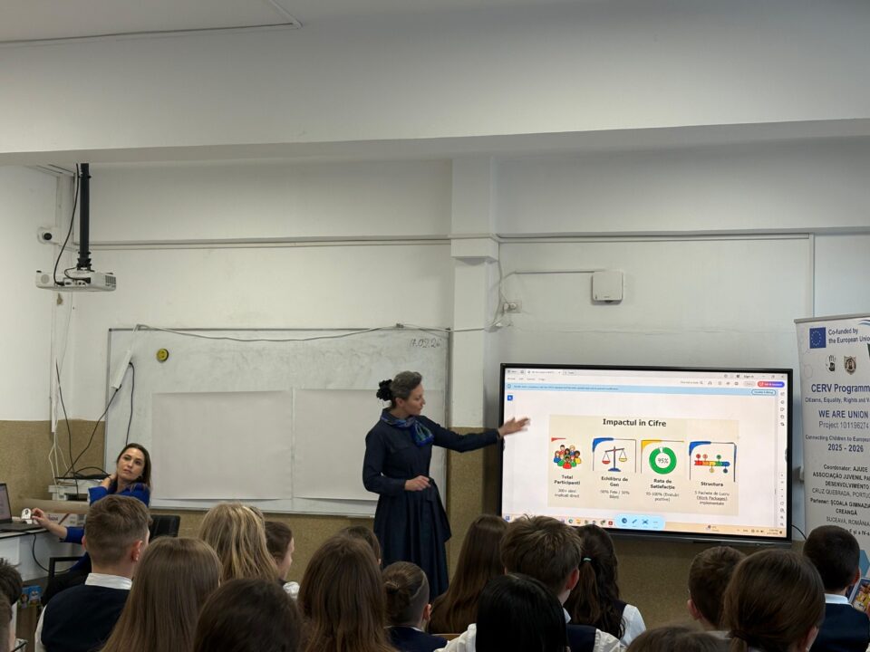 Sărbătoarea valorilor europene, la Școala Gimnazială „Ion Creangă” Suceava