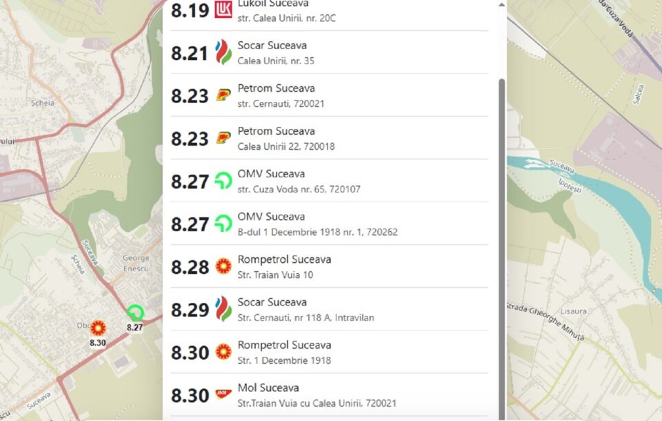 În doar două zile, motorina s-a mai scumpit cu 10 bani și a ajuns chiar și la 8,30 lei/litru În doar două zile, motorina s-a mai scumpit cu 10 bani și a ajuns chiar și la 8,30 lei/litru