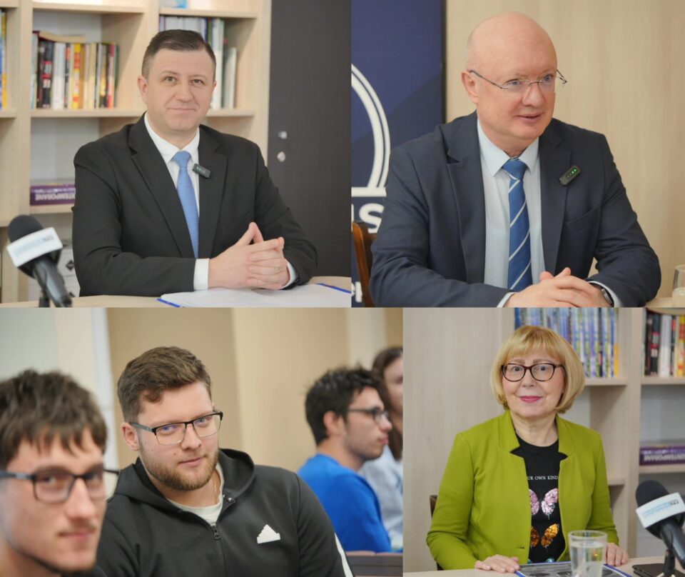 Strategia de dezvoltare a Sucevei, discutată la USV, cu studenți și profesori