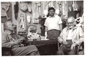 Sculptorul Ion Irimescu (27 februarie 1903 – 28 octombrie 2005), unul dintre marii artiști români ai secolului al XX-lea