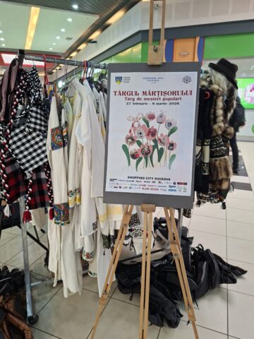 A început Târgul Mărțișorului la Shopping City Suceava