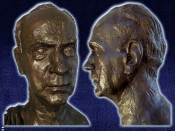 Sculptorul Ion Irimescu (27 februarie 1903 – 28 octombrie 2005), unul dintre marii artiști români ai secolului al XX-lea