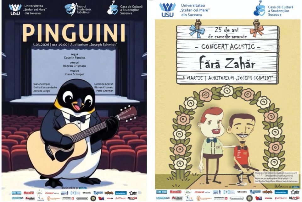 Zilele Universității „Ștefan cel Mare”, marcate prin spectacolele organizate pentru comunitatea academică și publicul larg