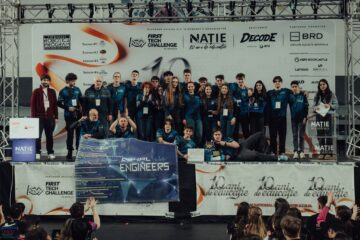 Robotul ștefaniștilor de la „Royal Engineers” merge la București, în finala celei mai mari competiții de robotică