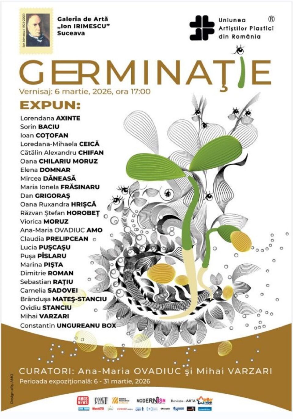 Vernisajul expoziției „Germinație”, la Galeria de Artă „Ion Irimescu” Suceava Vernisajul expoziției „Germinație”, la Galeria de Artă „Ion Irimescu” Suceava