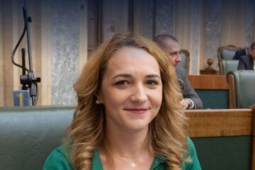 Senatoarea USR Cynthia Păun