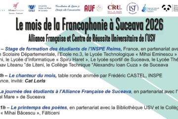 Activități dedicate Zilei Internaţionale a Francofoniei, la Suceava