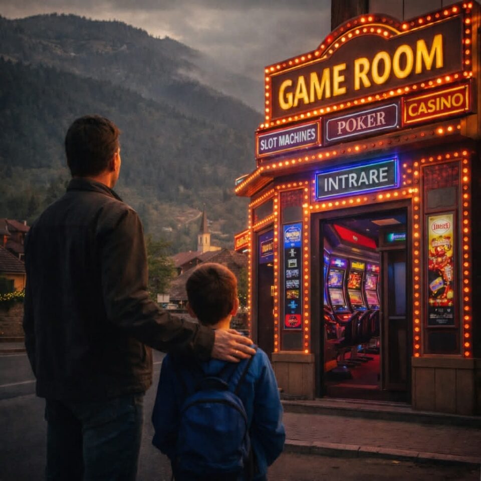 Primarul Mihăiță Negură îi consultă pe câmpulungeni dacă vor săli de jocuri în oraș. „Ce fel de oraș vrem să lăsăm copiilor noștri?”