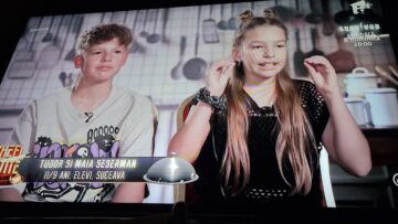 Doi copii din Suceava au surprins juriul în sezonul 17 al ”Chefi la cuțite”