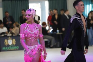 O tânără suceveancă, Alexia Mihai, pe podium la Campionatul Național de Dans Sportiv