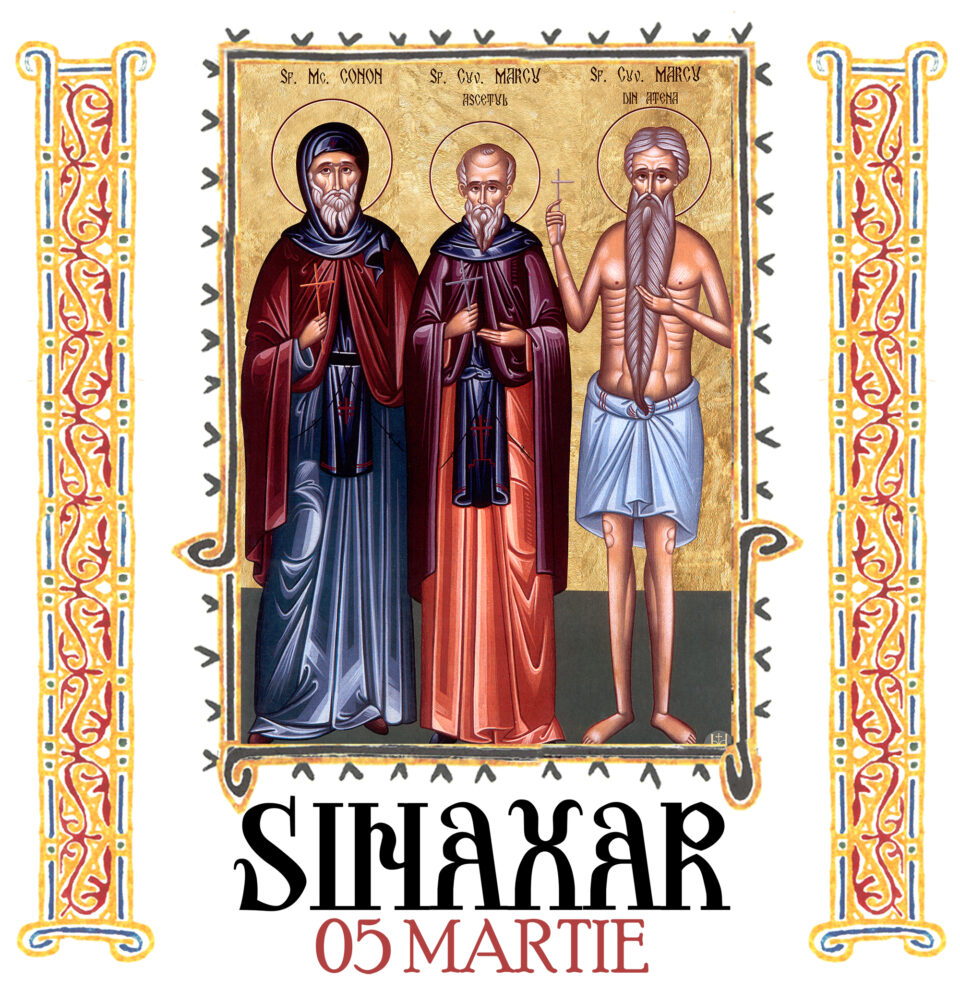 Sinaxar 05 martie 2026