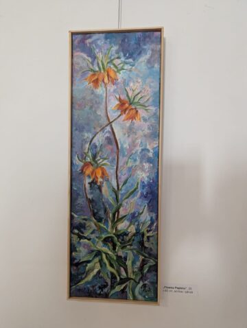 Drd. Delia Leizeriuc: „În contextul vizual contemporan, dominat de imagini rapide și tehnologice, pictura Marcelei Dascălu afirmă valoarea lentorii și a contemplației”