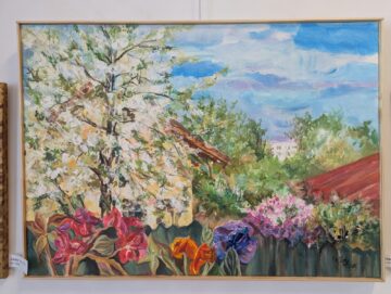 Drd. Delia Leizeriuc: „În contextul vizual contemporan, dominat de imagini rapide și tehnologice, pictura Marcelei Dascălu afirmă valoarea lentorii și a contemplației”