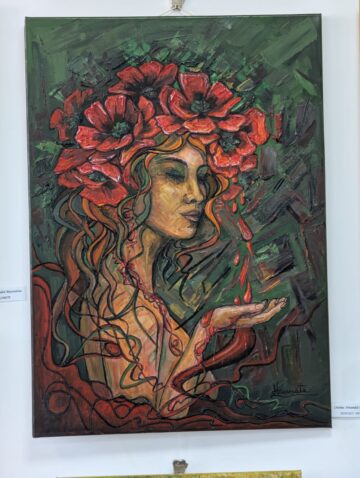 Expoziția „Vis de primăvară”, „o stare care s-a condensat în culoare”, la Galeria de Artă Zamca