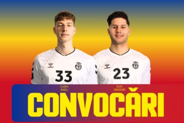 Doi jucători ai CSU Suceava, convocați la echipa națională de handbal a României