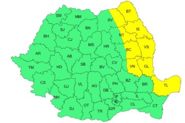 Cod galben de vant 6 martie