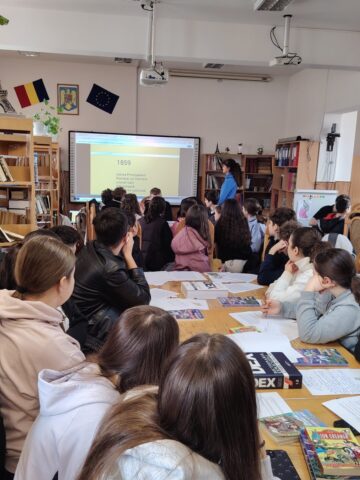 „Ion Creangă – povestitorul copilăriei românești”, omagiat de elevii Liceului Teoretic „Iorgu Vârnav Liteanu” din Liteni