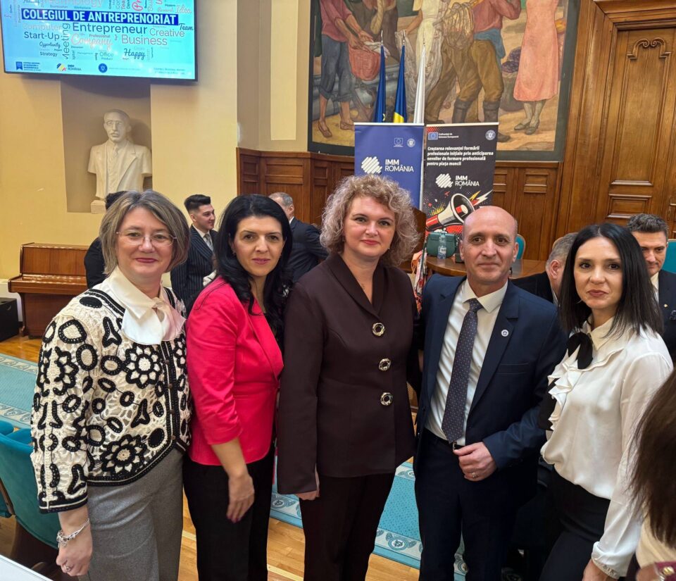 Colegiul Economic „Dimitrie Cantemir” a primit titlul de „Colegiu de Antreprenoriat”