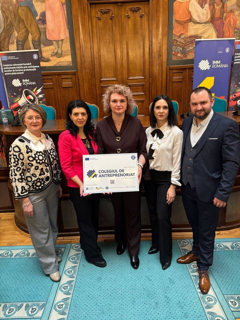 Colegiul Economic „Dimitrie Cantemir” a primit titlul de „Colegiu de Antreprenoriat”