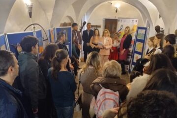 Vernisajul expoziției „Voi fi și eu artist”, la Muzeul Etnografic Hanul Domnesc