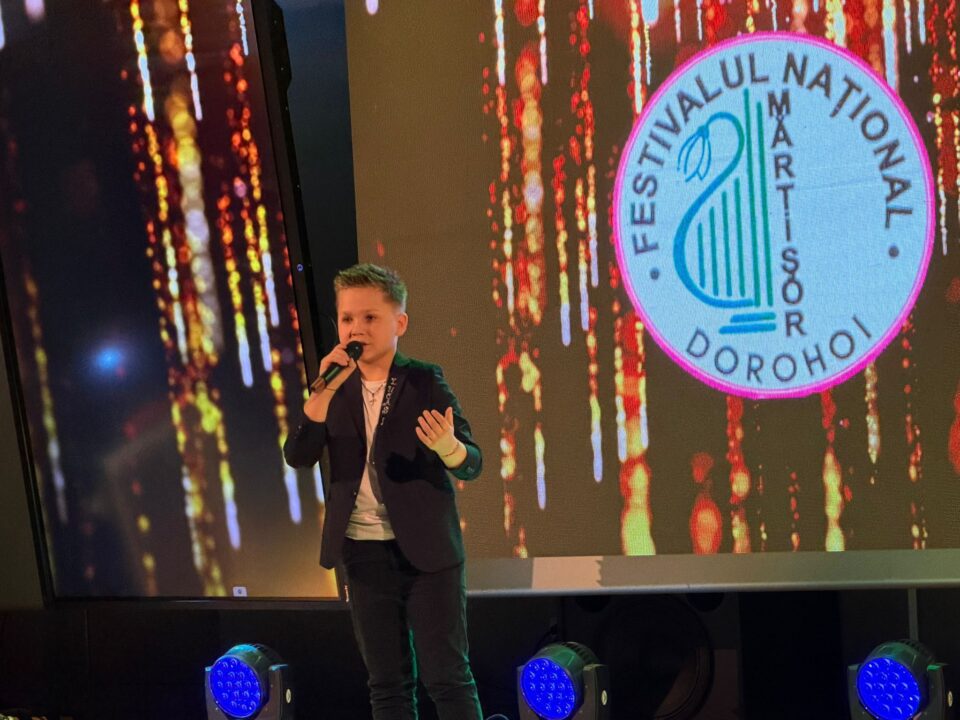 Lucas Moroșan, din Valea Moldovei, a cucerit trofeul Festivalului „Mărțișor Dorohoian”