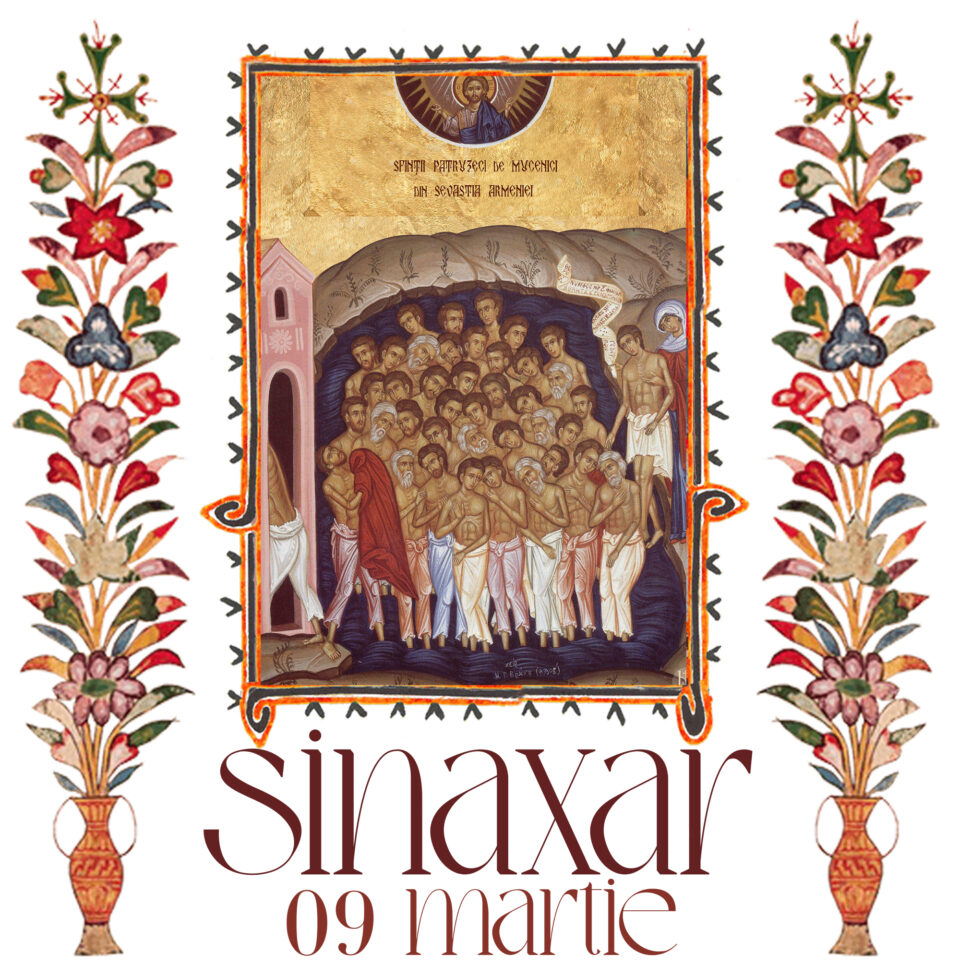 Sinaxar 09 martie 2026