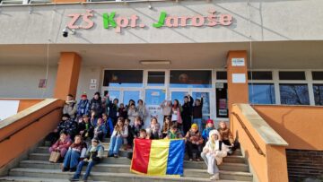 Elevi și profesori de la Școala Gimnazială Nr. 4 Suceava, în Cehia, în cadrul proiectului Erasmus+ „Eco Kids”