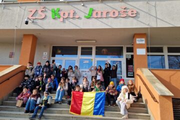 Elevi și profesori de la Școala Gimnazială Nr. 4 Suceava, în Cehia, în cadrul proiectului Erasmus+ „Eco Kids”