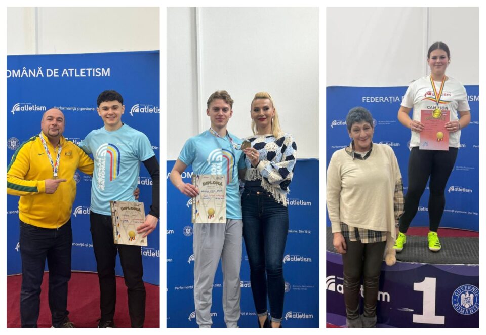 Sportivii suceveni au concurat cu succes la Campionatul Național de Atletism Indoor U20