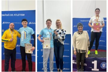 Sportivii suceveni au concurat cu succes la Campionatul Național de Atletism Indoor U20