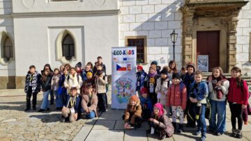 Elevi și profesori de la Școala Gimnazială Nr. 4 Suceava, în Cehia, în cadrul proiectului Erasmus+ „Eco Kids”
