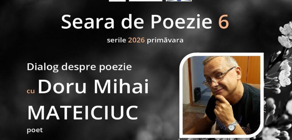 Dialog despre poezie cu poetul Doru Mihai Mateiciuc, la Cafeneaua Palo Santo