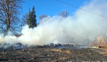 16 incendii de vegetație uscată, în ultimele 24 de ore, în județul Suceava
