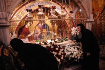 Mormântul lui Ștefan cel Mare la Putna