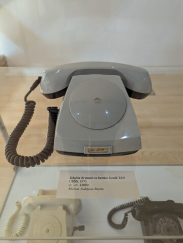 Repere din istoria telefonului, la Muzeul de Istorie Suceava
