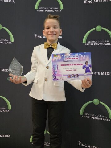 Suceveanul Alexandru Dumitriu a câștigat Marele Trofeu al Festivalului „Lumini Sonore”