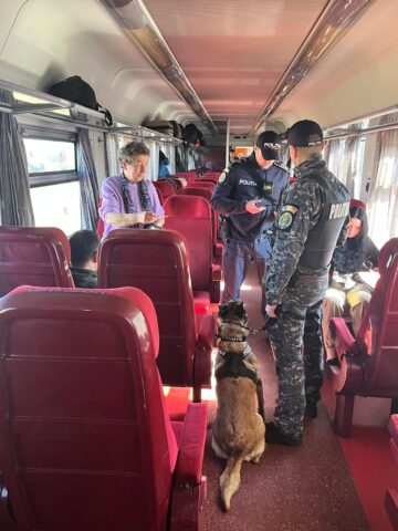 Polițiștii au găsit zece călători care circulau cu trenul fără a avea bilete