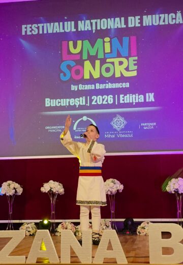 Suceveanul Alexandru Dumitriu a câștigat Marele Trofeu al Festivalului „Lumini Sonore”