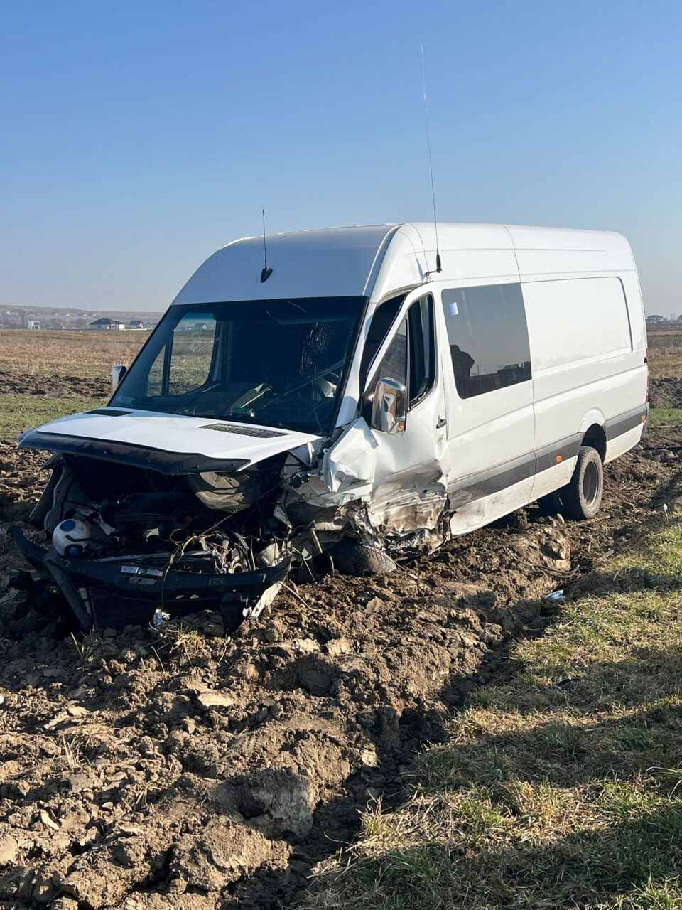 Accidentul care a avut loc luni dimineață, între Marginea și Rădăuți