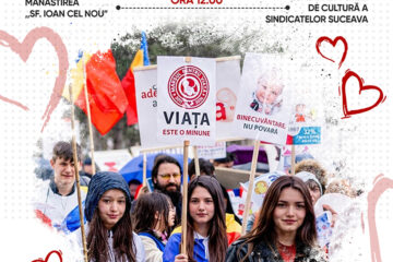 Marșul pentru Viață 2026 la Suceava – Împreună pentru darul vieții