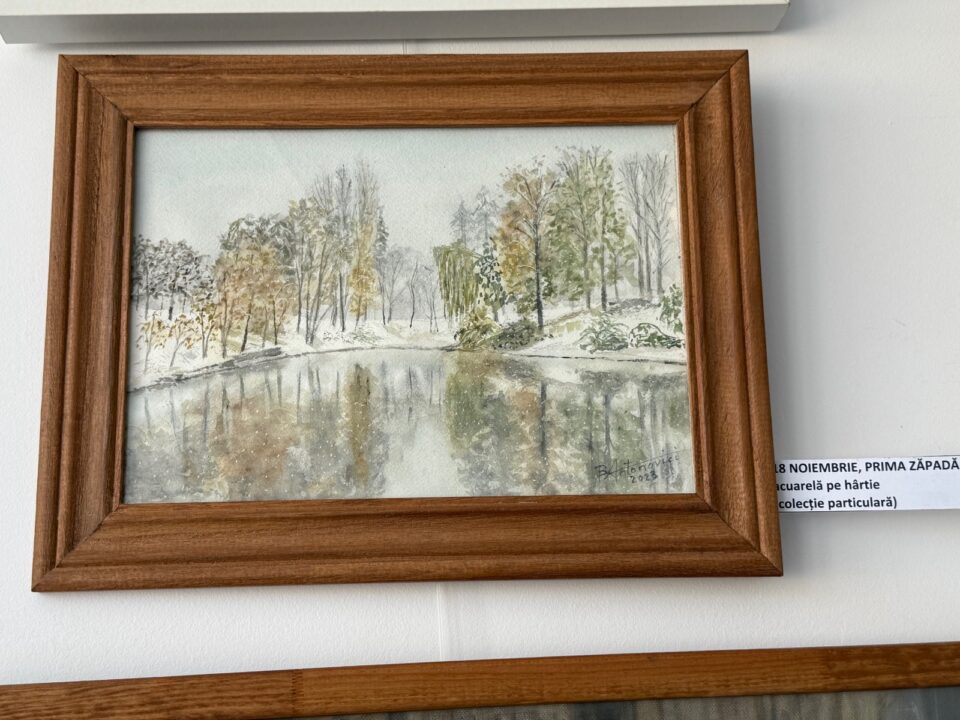 Prima zăpadă - Acuarele purtând semnătura lui Bogdan Antonovici