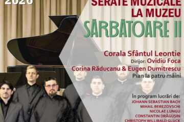 Serată muzicală, sâmbătă, la Muzeul de Istorie Siret