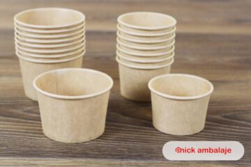 Paharul de înghețată: secretul din spatele deserturilor reci perfecte. Sursă foto: snick-ambalaje.com